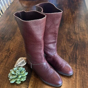 Eddie Bauer Women's Brown Leather Boots